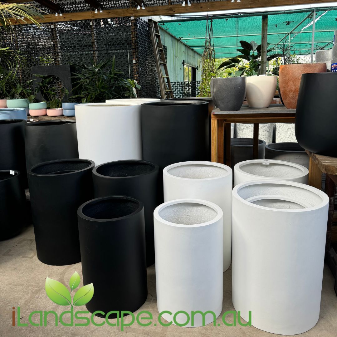 Tall Cylinder Planter Pot