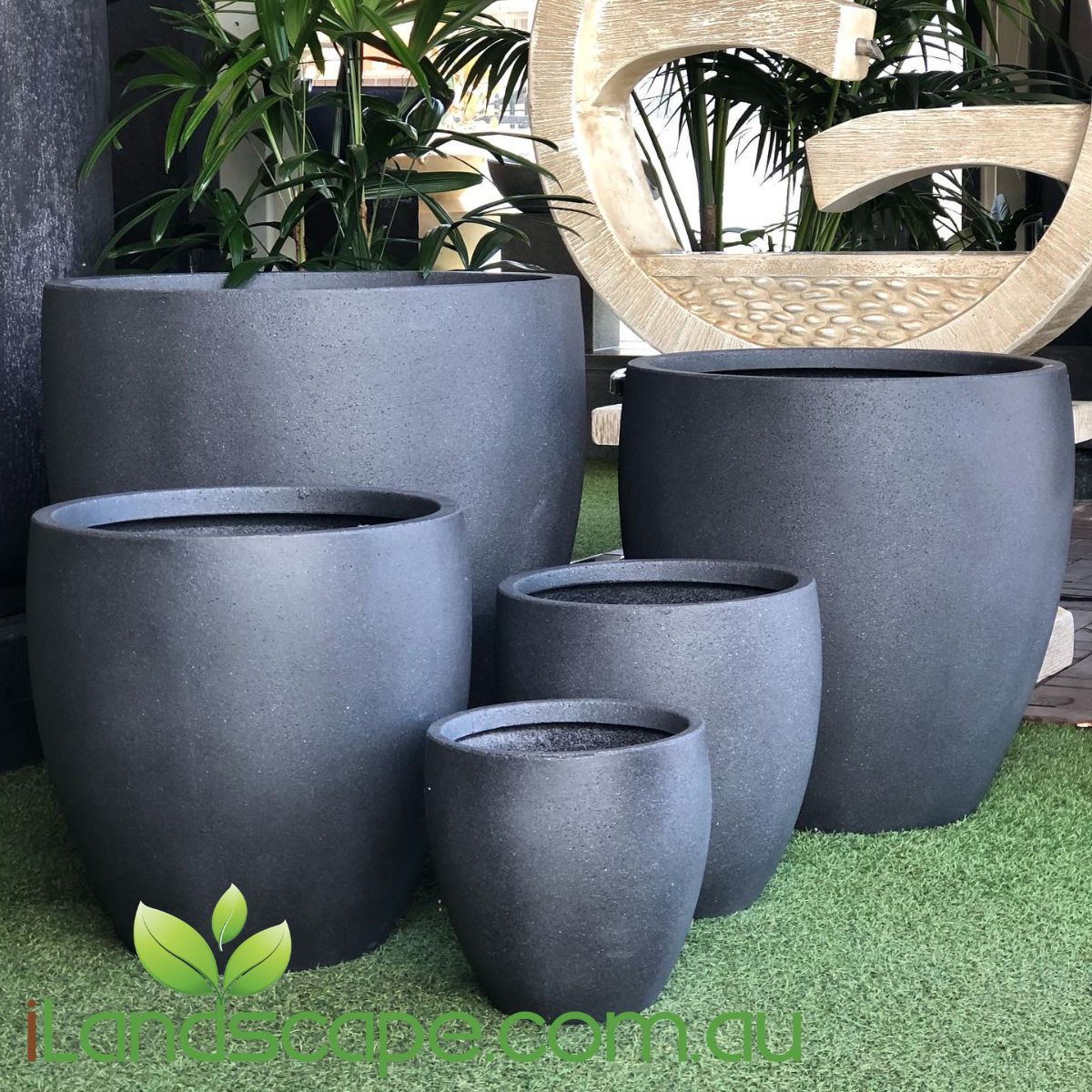 Montague Egg Planter Pot – Sunshine Coast Nursery & Garden Centre