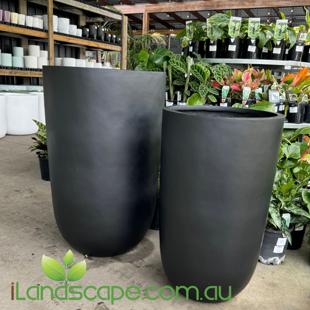 Tall Round Tube Planter Pot